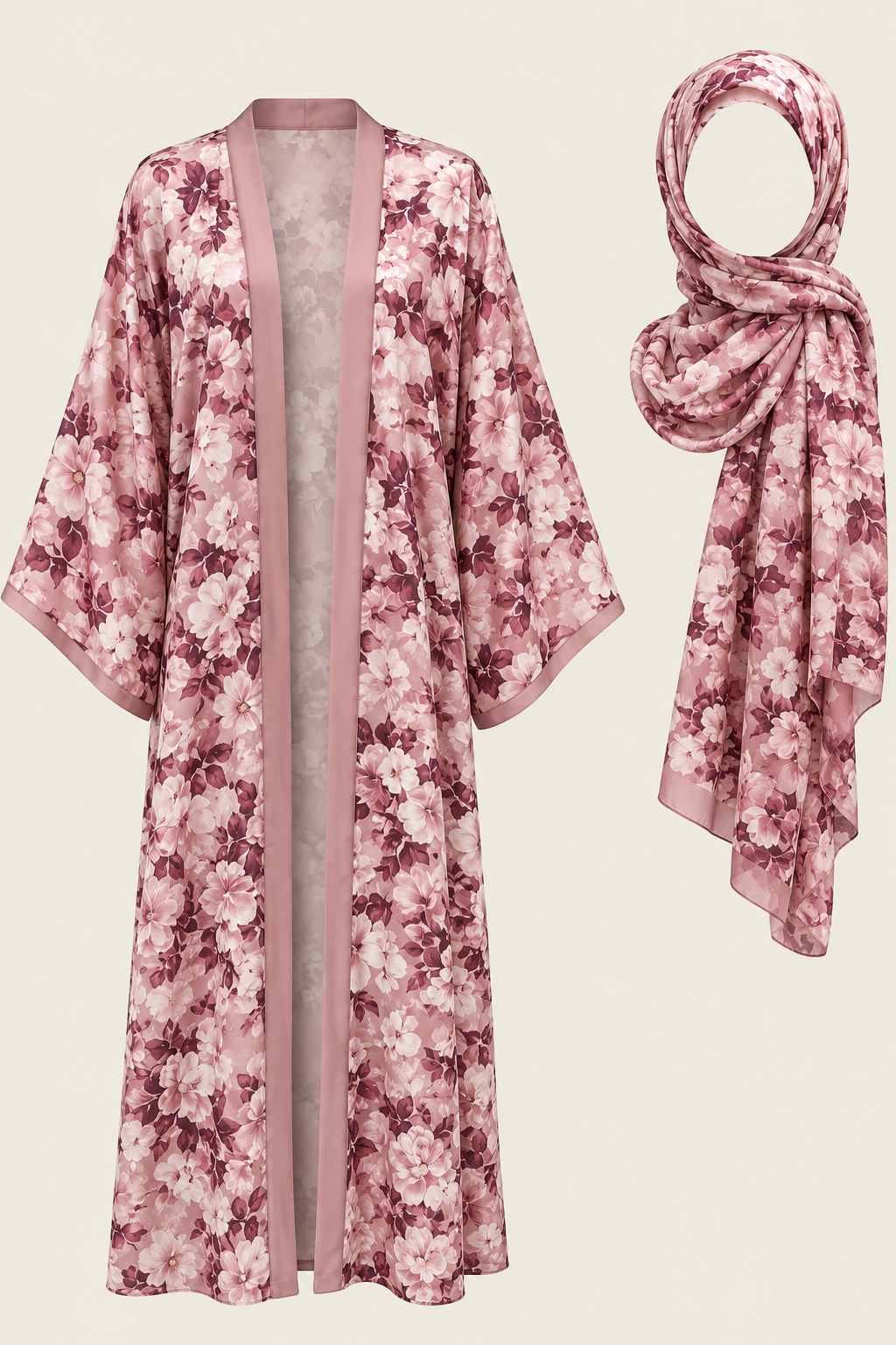 Kimono Fleur de 🌹 rose